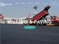 ACE Contracting professional website