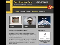 Orbit Fire Sprinkler company website